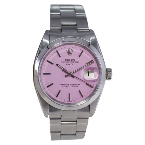 rolex girl pink|Rolex pink face for sale.